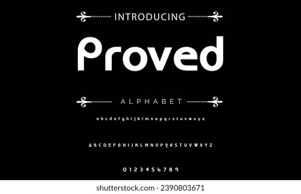 Modern Bold Font. Sans Serif Font. Regular Italic Uppercase Lowercase Typography urban style alphabet fonts for fashion, sport, technology, digital, movie, logo design, vector illustration