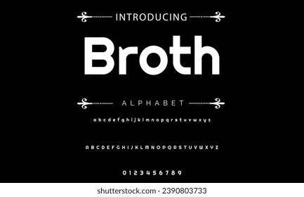 Modern Bold Font. Sans Serif Font. Regular Italic Uppercase Lowercase Typography urban style alphabet fonts for fashion, sport, technology, digital, movie, logo design, vector illustration
