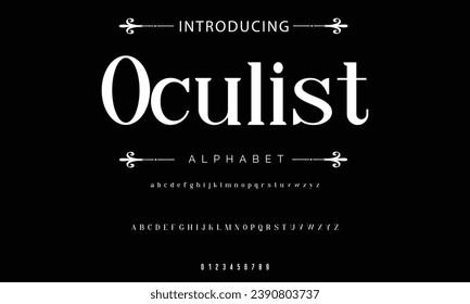 Modern Bold Font. Sans Serif Font. Regular Italic Uppercase Lowercase Typography urban style alphabet fonts for fashion, sport, technology, digital, movie, logo design, vector illustration