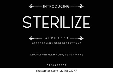Modern Bold Font. Sans Serif Font. Regular Italic Uppercase Lowercase Typography urban style alphabet fonts for fashion, sport, technology, digital, movie, logo design, vector illustration
