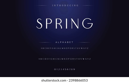 Modern Bold Font. Sans Serif Font. Regular Italic Uppercase Lowercase Typography urban style alphabet fonts for fashion, sport, technology, digital, movie, logo design, vector illustration