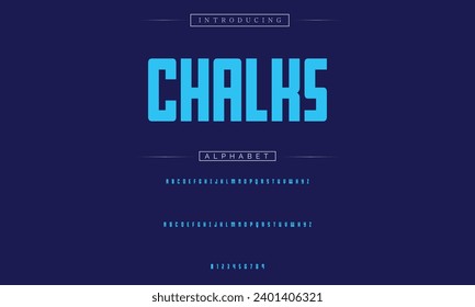 Modern Bold Font. Sans Serif Font. Regular Italic Uppercase Lowercase Typography urban style alphabet fonts for fashion, sport, technology, digital, movie, logo design, vector illustration