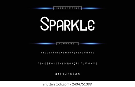 Modern Bold Font. Sans Serif Font. Regular Italic Uppercase Lowercase Typography urban style alphabet fonts for fashion, sport, technology, digital, movie, logo design, vector illustration