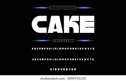 Modern Bold Font. Sans Serif Font. Regular Italic Uppercase Lowercase Typography urban style alphabet fonts for fashion, sport, technology, digital, movie, logo design, vector illustration