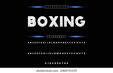 Fuente negrita moderna. Sans Serif Font. Típografía minúscula de estilo urbano en cursiva superior regular para moda, deporte, tecnología, digital, cine, diseño de logotipo, ilustración vectorial