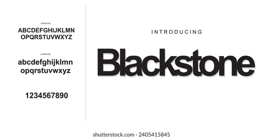 Modern Bold Font. Sans Serif Font. Regular Italic Uppercase Lowercase Typography urban style alphabet fonts for fashion, sport, technology, digital, movie, logo design, vector illustration
