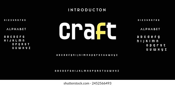 Modern Bold Font. Sans Serif Font. Regular Italic Uppercase Lowercase Typography urban style alphabet fonts for fashion, sport, technology, digital, movie, logo design, vector illustration