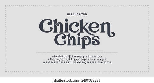 Modern Bold Font. Sans Serif Font. Regular Italic Uppercase Lowercase Typography urban style alphabet fonts for fashion, sport, technology, digital, movie, logo design, vector illustration