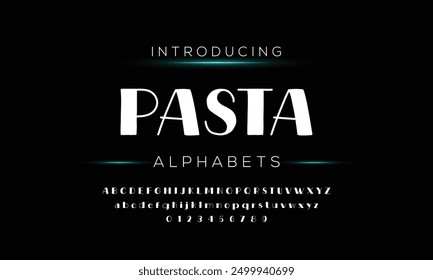 Modern Bold Font. Sans Serif Font. Regular Italic Uppercase Lowercase Typography urban style alphabet fonts for fashion, sport, technology, digital,