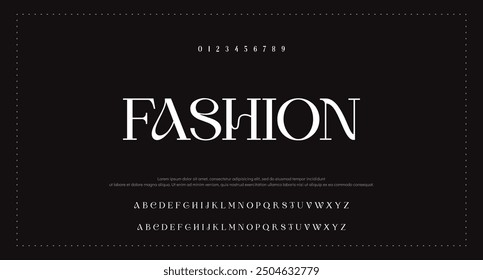 Modern Bold Font. Sans Serif Font. Regular Italic Uppercase Lowercase Typography urban style alphabet fonts for fashion, sport, technology, digital,