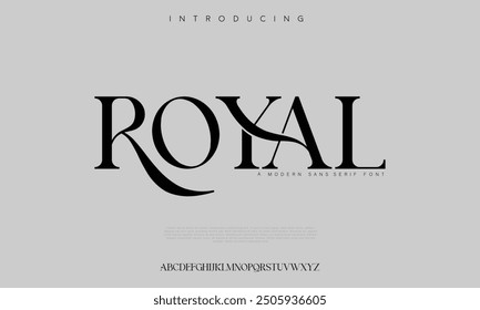 Modern Bold Font. Sans Serif Font. Regular Italic Uppercase Lowercase Typography urban style alphabet fonts for fashion, sport, technology, digital