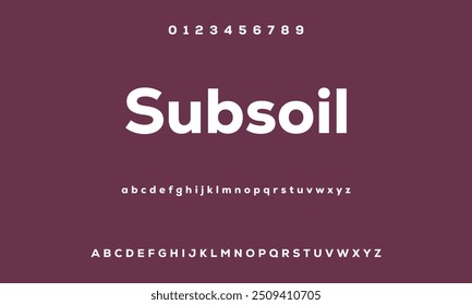 Modern Bold Font. Sans Serif Font. Regular Italic Uppercase Lowercase Typography urban style alphabet fonts for fashion, sport, technology, digital, movie, logo design, vector illustration