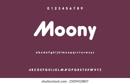 Modern Bold Font. Sans Serif Font. Regular Italic Uppercase Lowercase Typography urban style alphabet fonts for fashion, sport, technology, digital, movie, logo design, vector illustration