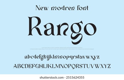 Modern Bold Font. Sans Serif Font. Regular Italic Uppercase Lowercase Typography urban style alphabet fonts for fashion, sport, technology, digital.