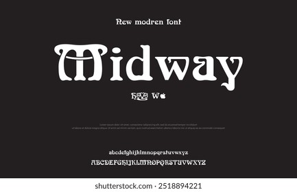 Moderne, fette Schrift. Serielle Sans-Schriftart. Regular Italic Großbuchstabe Kleinbuchstabe Typografie urbanen Stil Alphabet Schriftarten für Mode, Sport, Technologie, digital