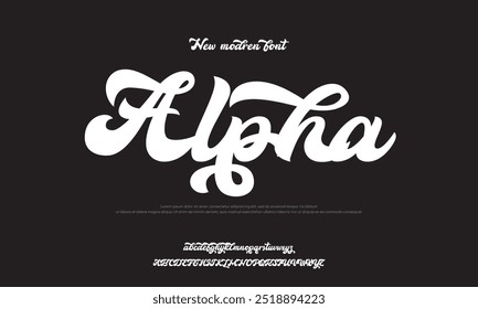 Fonte em negrito moderna. Fonte Sans Serif. Regular Itálico Maiúscula Letra minúscula Tipografia urbana estilo alfabeto fontes para moda, esporte, tecnologia, digital