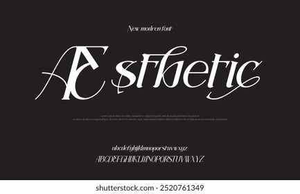 Fonte em negrito moderna. Fonte Sans Serif. Regular Itálico Maiúscula Letra minúscula Tipografia urbana estilo alfabeto fontes para moda, esporte, tecnologia, digital