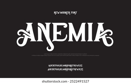 Modern Bold Font. Sans Serif Font. Regular Italic Uppercase Lowercase Typography urban style alphabet fonts for fashion, sport, technology, digital