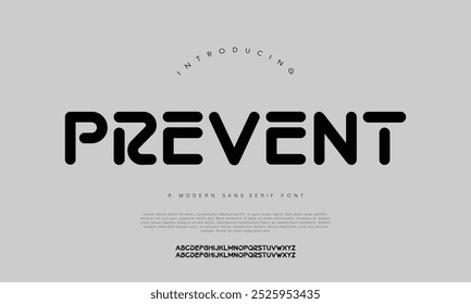 Modern Bold Font. Sans Serif Font. Regular Italic Uppercase Lowercase Typography urban style alphabet fonts for fashion, sport, technology, digital