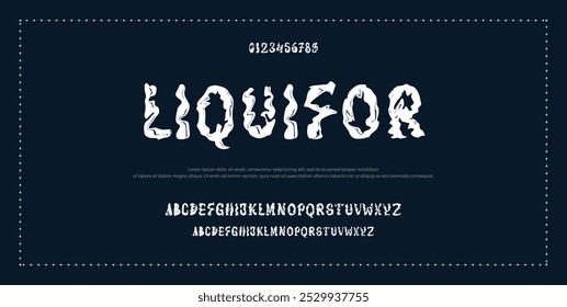 Modern Bold Font. Sans Serif Font. Regular Italic Uppercase Lowercase Typography urban style alphabet fonts for fashion, sport, technology, digital, movie, logo design, vector illustration.