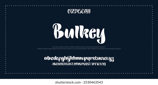 Fonte em negrito moderna. Fonte Sans Serif. Letras de alfabeto de estilo urbano de tipografia maiúsculas de itálico regular para moda, esporte, tecnologia, digital, filme, design de logotipo, ilustração vetorial