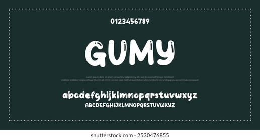 Modern Bold Font. Sans Serif Font. Regular Italic Uppercase Lowercase Typography urban style alphabet fonts for fashion, sport, technology, digital, movie, logo design, vector illustration