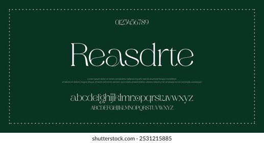 Modern Bold Font. Sans Serif Font. Regular Italic Uppercase Lowercase Typography urban style alphabet fonts for fashion, sport, technology, digital, movie, logo design, vector illustration