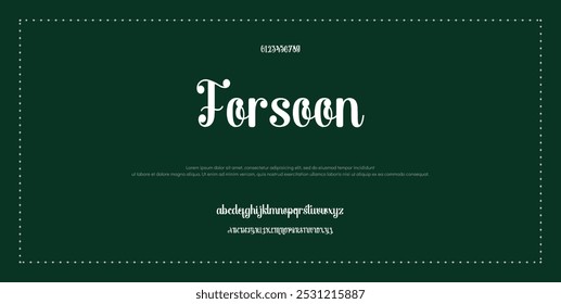 Fonte em negrito moderna. Fonte Sans Serif. Letras de alfabeto de estilo urbano de tipografia maiúsculas de itálico regular para moda, esporte, tecnologia, digital, filme, design de logotipo, ilustração vetorial