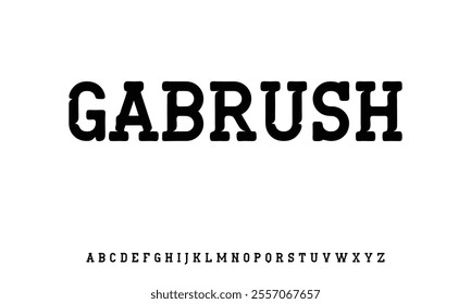 Modern Bold Font. Sans Serif Font. Regular Italic Uppercase Lowercase Typography urban style alphabet fonts for fashion, sport, technology, digital, movie, logo design, vector illustration