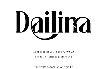 Modern Bold Font. Sans Serif Font. Regular Italic Uppercase Lowercase Typography urban style alphabet fonts for fashion, sport, technology, digital,