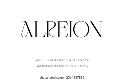 Modern Bold Font. Sans Serif Font. Regular Italic Uppercase Lowercase Typography urban style alphabet fonts for fashion, sport, technology, digital, movie, logo design, vector illustration