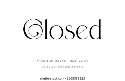 Modern Bold Font. Sans Serif Font. Regular Italic Uppercase Lowercase Typography urban style alphabet fonts for fashion, sport, technology, digital, movie, logo design, vector illustration