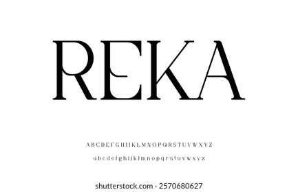 Modern Bold Font. Sans Serif Font. Regular Italic Uppercase Lowercase Typography urban style alphabet fonts for fashion, sport, technology, digital, movie, logo design, vector illustration