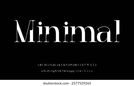 Modern Bold Font. Sans Serif Font. Regular Italic Uppercase Lowercase Typography urban style alphabet fonts for fashion, sport, technology, digital, movie, logo design, vector illustration