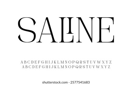 Modern Bold Font. Sans Serif Font. Regular Italic Uppercase Lowercase Typography urban style alphabet fonts for fashion, sport, technology, digital, movie, logo design, vector illustration