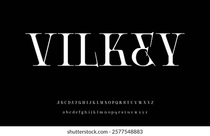 Modern Bold Font. Sans Serif Font. Regular Italic Uppercase Lowercase Typography urban style alphabet fonts for fashion, sport, technology, digital, movie, logo design, vector illustration