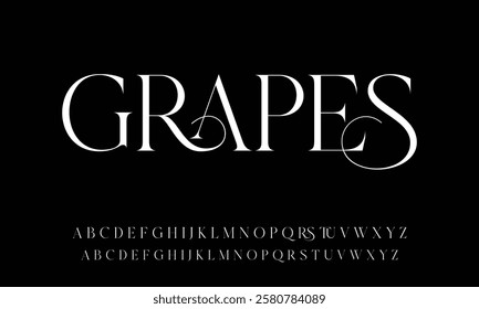 Modern Bold Font. Sans Serif Font. Regular Italic Uppercase Lowercase Typography urban style alphabet fonts for fashion, sport, technology, digital, movie, logo design, vector illustration