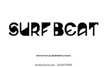 Modern Bold Font. Sans Serif Font. Regular Italic Uppercase Lowercase Typography urban style alphabet fonts for fashion, sport, technology, digital, movie, logo design, vector illustration