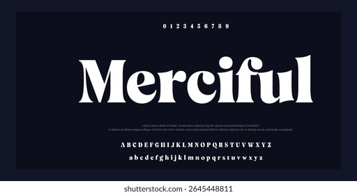 Modern Bold Font. Sans Serif Font. Regular Italic Uppercase Lowercase Typography urban style alphabet fonts for fashion, sport, technology, digital, movie, logo design, vector illustration
