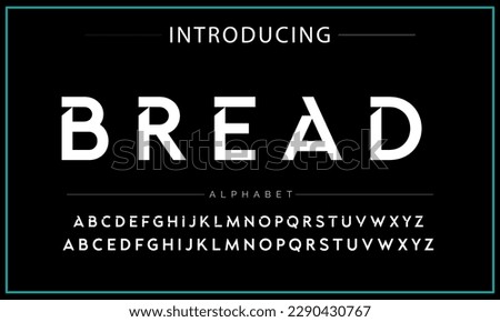 Modern Bold Font. Sans Serif Font. Regular Italic Uppercase Lowercase Typography urban style alphabet fonts for fashion, sport, technology, digital, movie, logo design, vector illustration