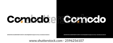 Modern Bold Font. Sans Serif Font. Regular Italic Uppercase Lowercase Typography urban style alphabet fonts for fashion, sport, technology, digital, movie, logo design, vector illustration