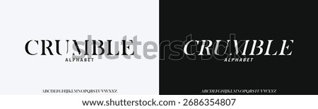 Modern Bold Font. Sans Serif Font. Regular Italic Uppercase Lowercase Typography urban style alphabet fonts for fashion, sport, technology, digital, movie, logo design, vector illustration	