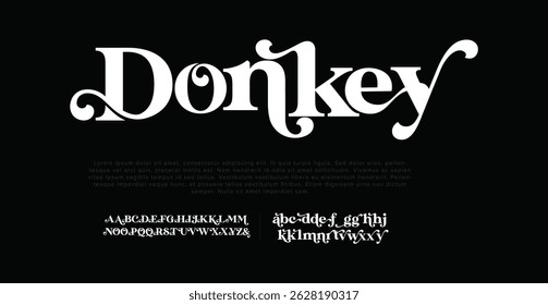 Modern Bold Font Sport Alphabet. Typography urban style fonts for technology, digital, movie logo design. vector illustration
