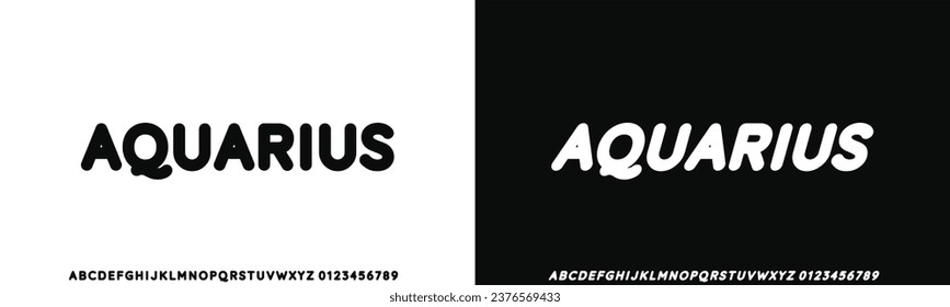 Modern Bold Font. Typography urban style alphabet fonts for fashion, sport, technology, digital, movie, logo design, vector illustration