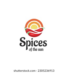 Modern and bold logo design for Spices food industry like asain food, chili paper, hot, and fire.