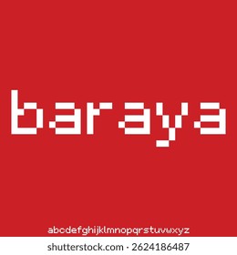 Modern bold rounded display font vector