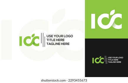 Modern Bold and strong CBD Hemp, or Cannabis logo design in abstract way.