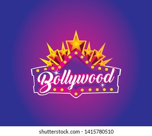 Modern Bollywood Logo Unit Symbol