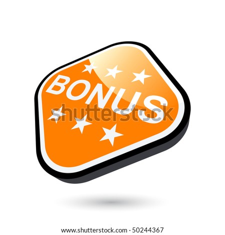 modern bonus sign