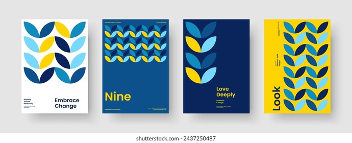 Modern Book Cover Design. Abstract Background Layout. Isolated Brochure Template. Business Presentation. Report. Banner. Flyer. Poster. Brand Identity. Newsletter. Catalog. Portfolio. Notebook